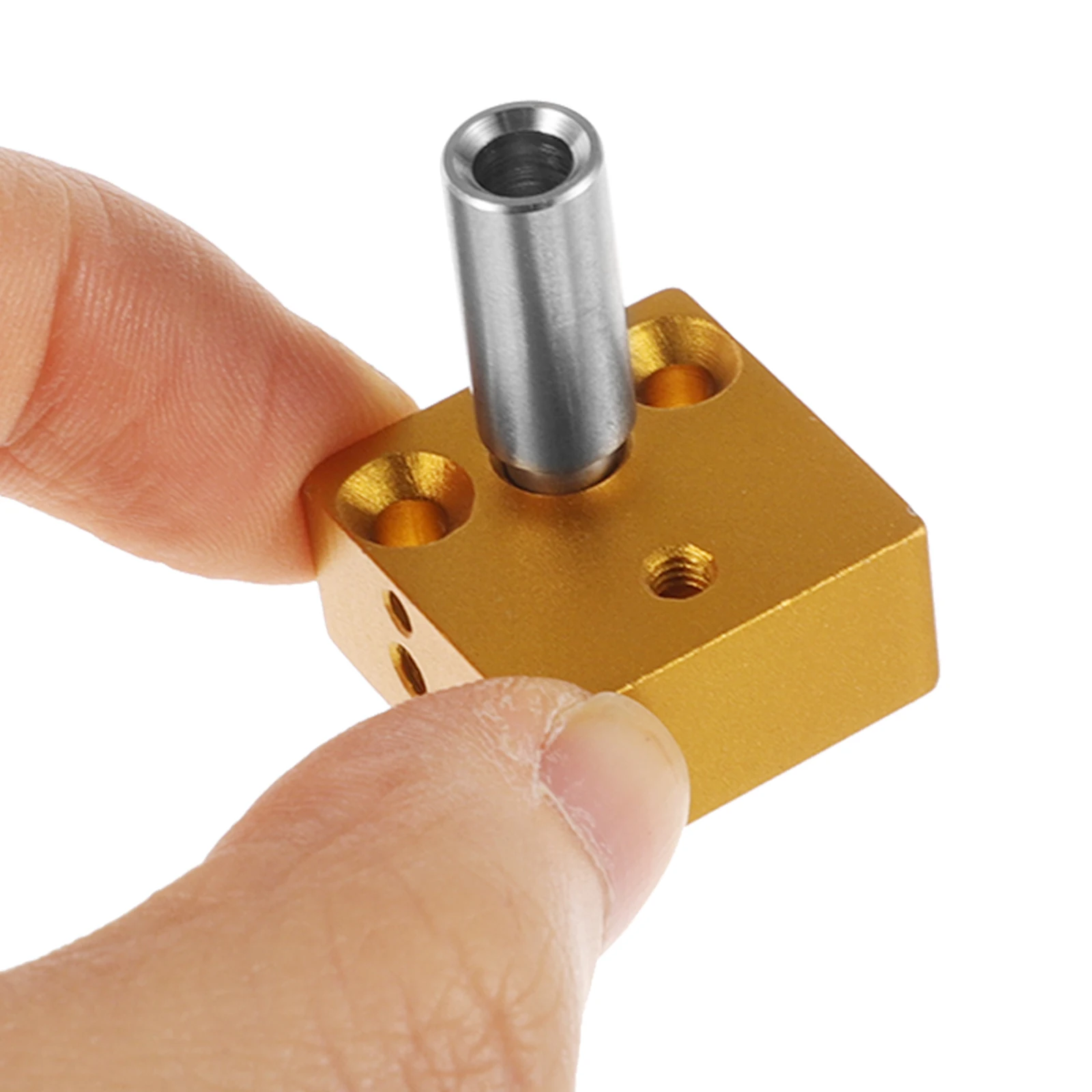 

1 комплект, тепловой блок для 3D-принтера, нагревательный блок экструдера, алюминиевый силиконовый аксессуар, детали для 3D-печати, детали для нагревателя Hotend