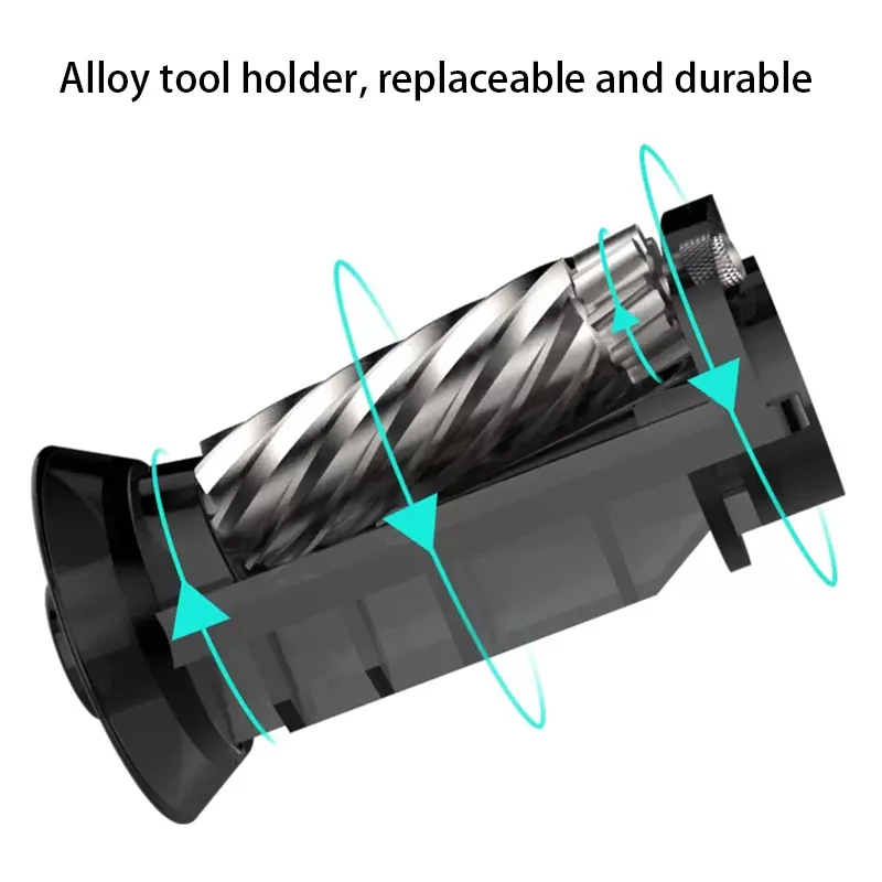 TENWIN-Soporte de cuchillo de repuesto, afilador de lápices eléctrico, cuchillas de repuesto helicoidales, portaherramientas, amoladora automática,