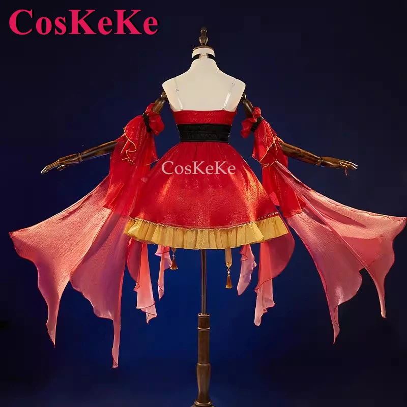 Cosken Sparkle Cosplay Fantasia, Jogo Honkai: Star Rail, ChiYuQingMeng, Vestido doce pele, Festa atividade, Roupa de RPG, S-XL, Novo