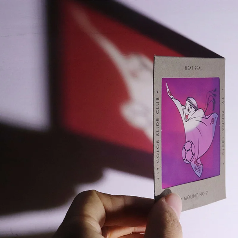 Customized. Graphic Customization Slide Reversed Picture Film Film Transparent Card Handmade Vintage Bookmark Ligh