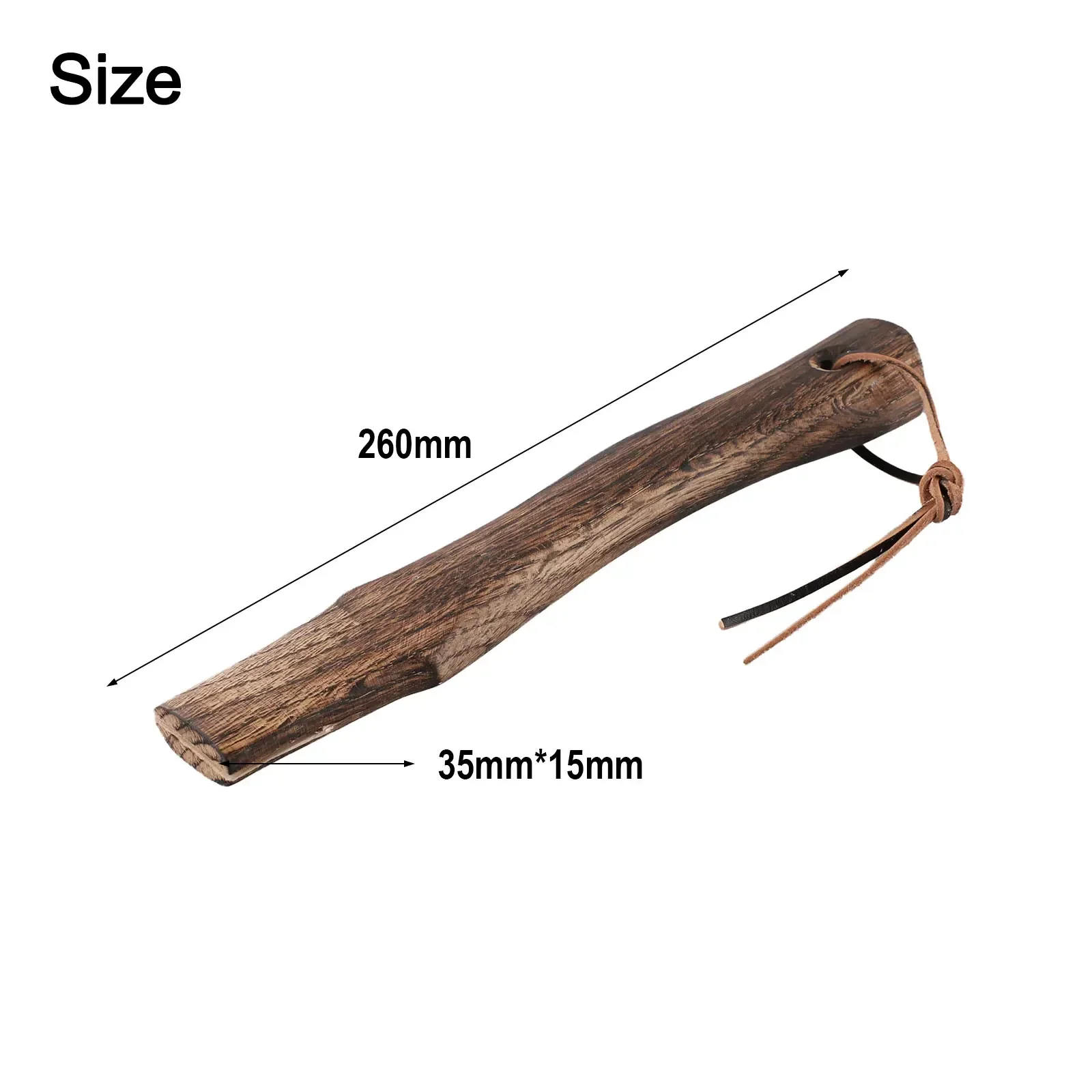 

Sturdy Axe Handle Axe Handle Replacement For Garden Tools Smooth Polished Solid Wood Handle Comfortable Grip Enhanced Control