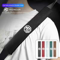 Lengthened Version Car Seat Belt Shoulder Pad Cover Accessories For MG 7 6 5 ZS MG4 EV ONE Cyberster HS MG3 EZS GT GS 3SW MARVEL