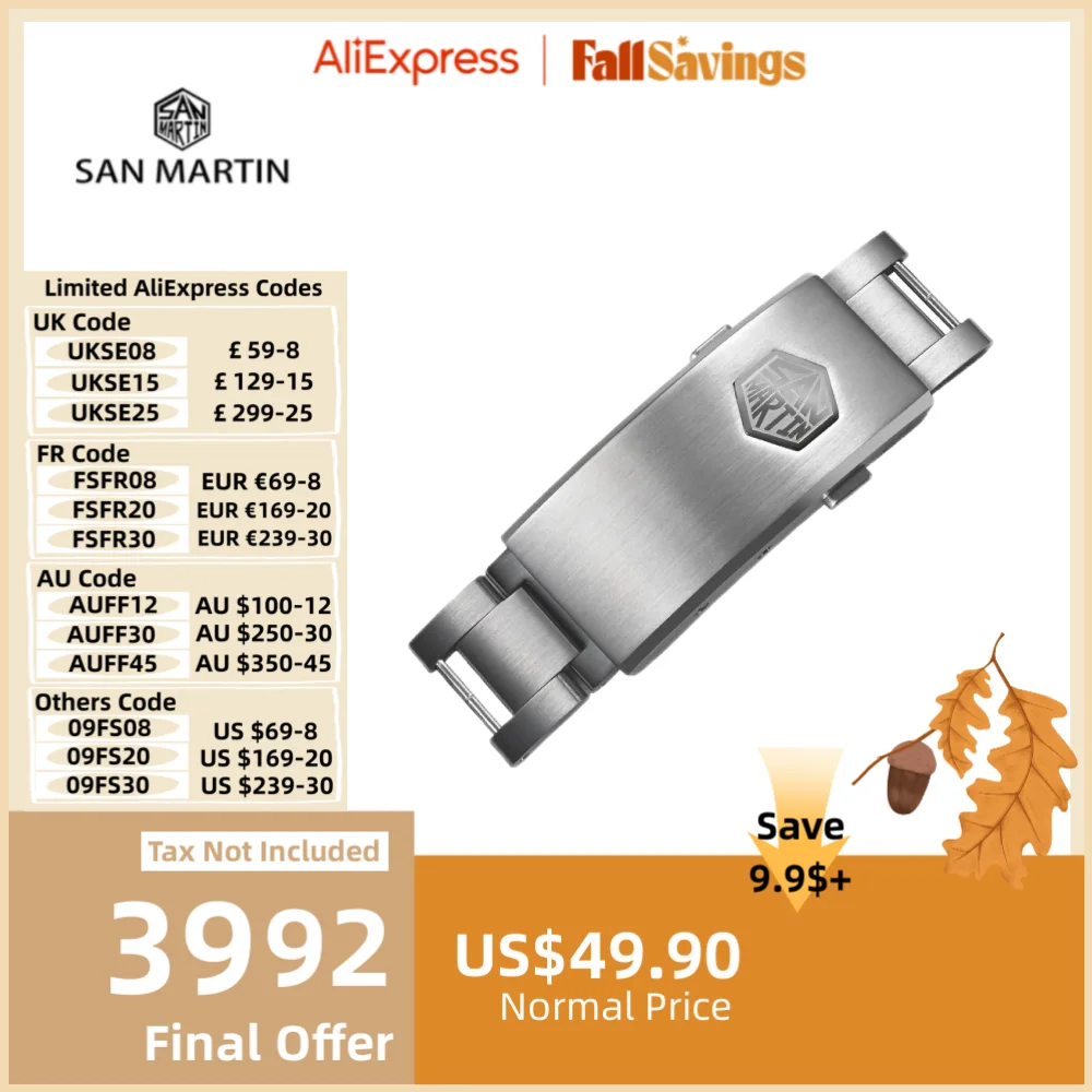 San Martin-pulsera de acero inox