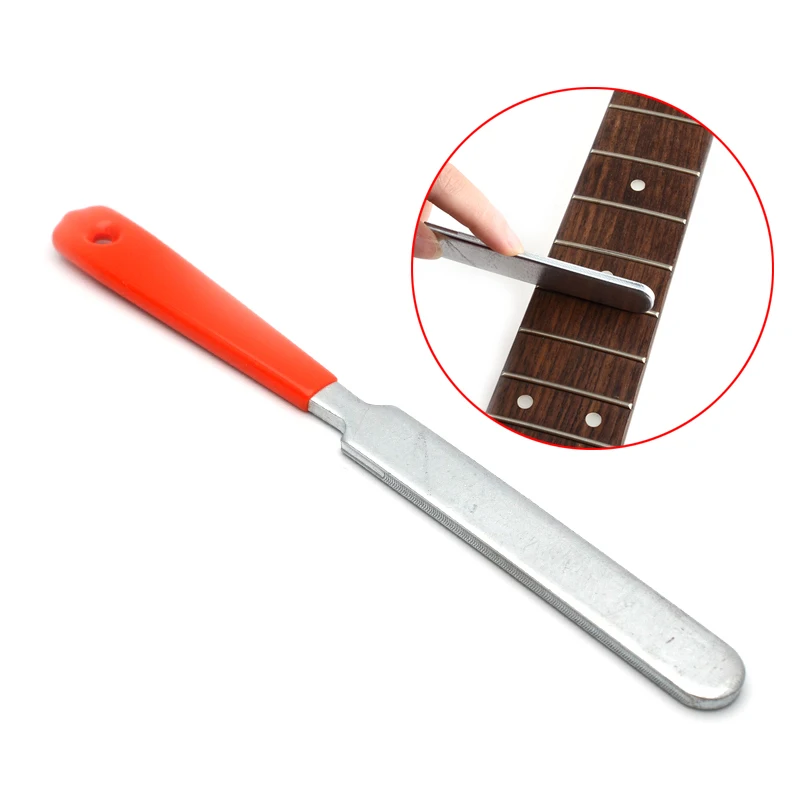 10pcs Guitar Tools Guitar Frets File Durable Stainless Steel Small Dual Cutting Edge Tool for Guitarra repairing