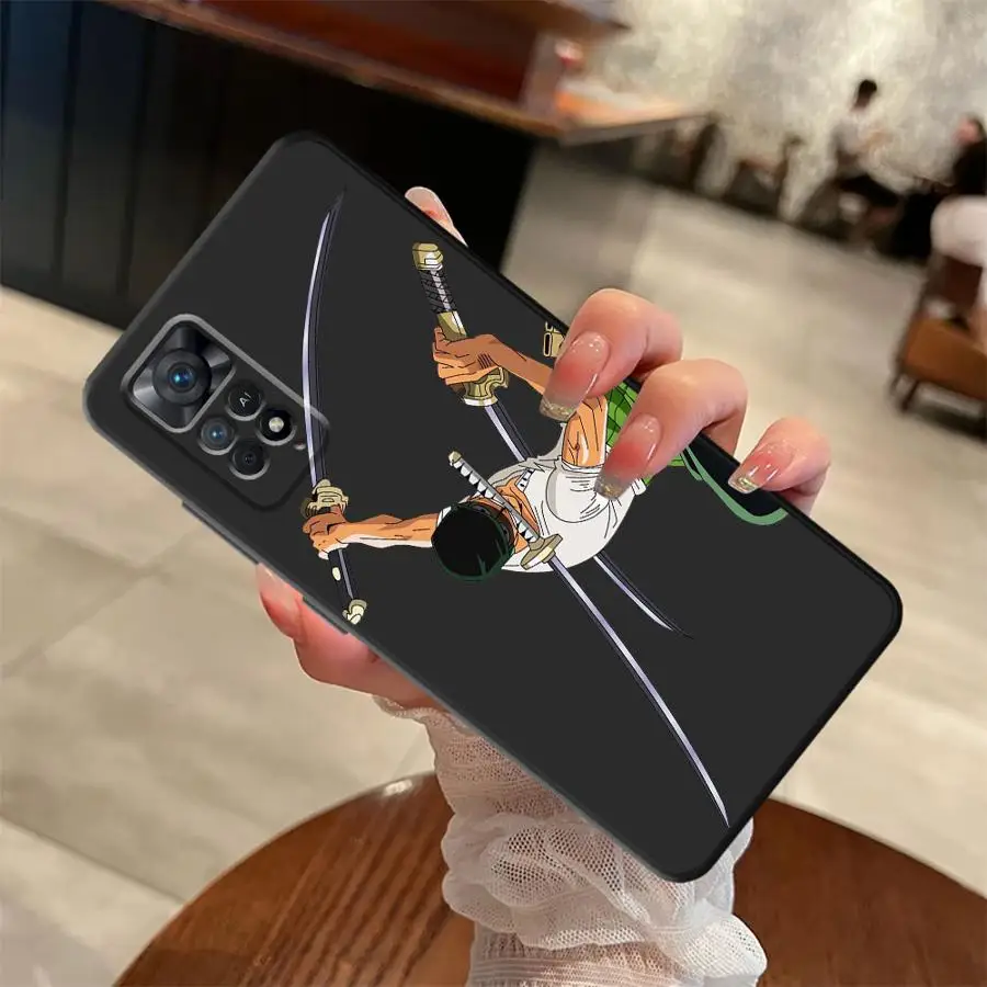 حافظة لهاتف Xiaomi Redmi Note 11 13 12 Pro Plus 11S 12S 9s 10 9 8 Pro 10S غطاء خلفي ناعم قطعة واحدة كرتونية تشيبي زورو