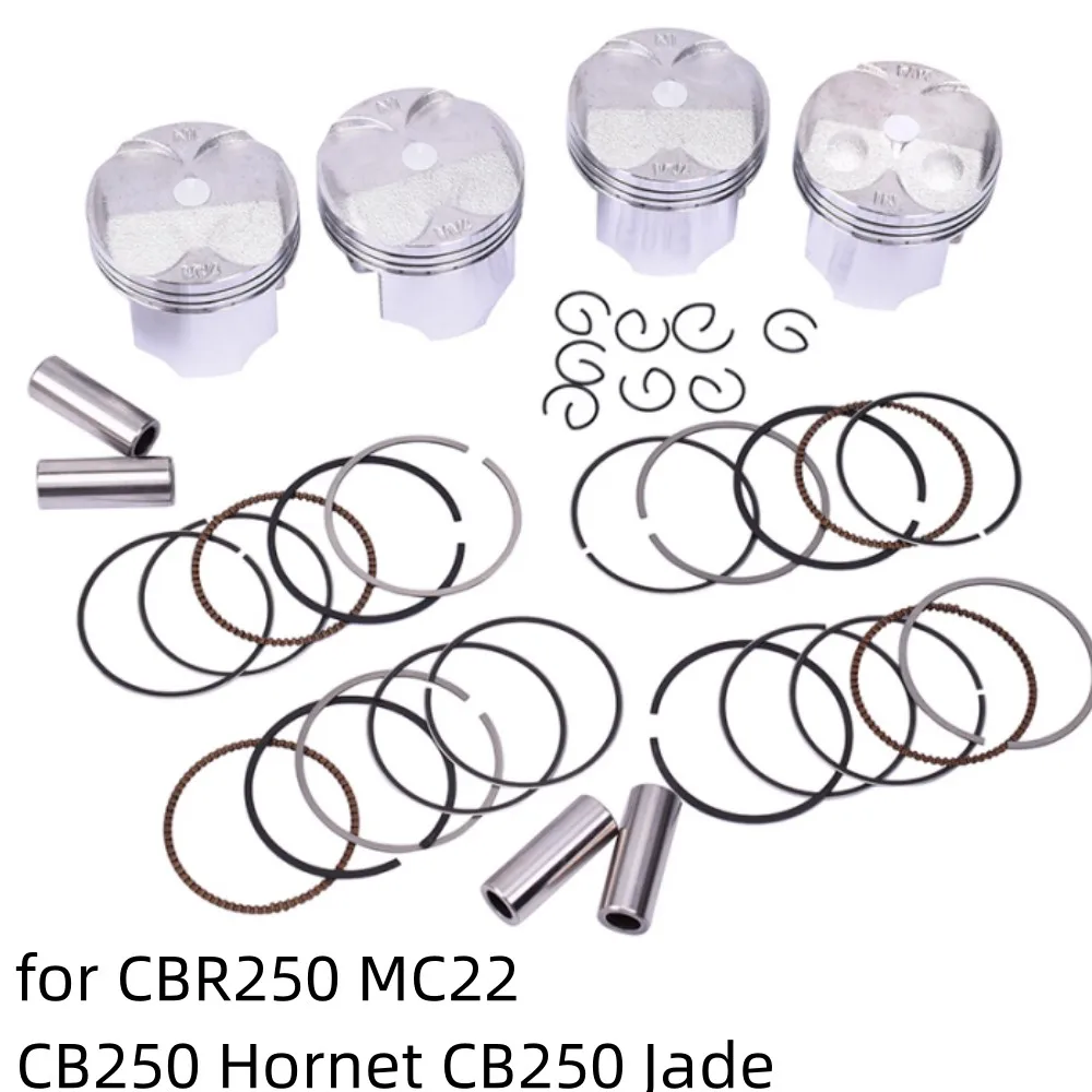 

Комплект поршневых колец 48,5 мм для мотоцикла 13101-KAZ-000 для Honda CBR250 MC22 CB250 Hornet CB250 Jade