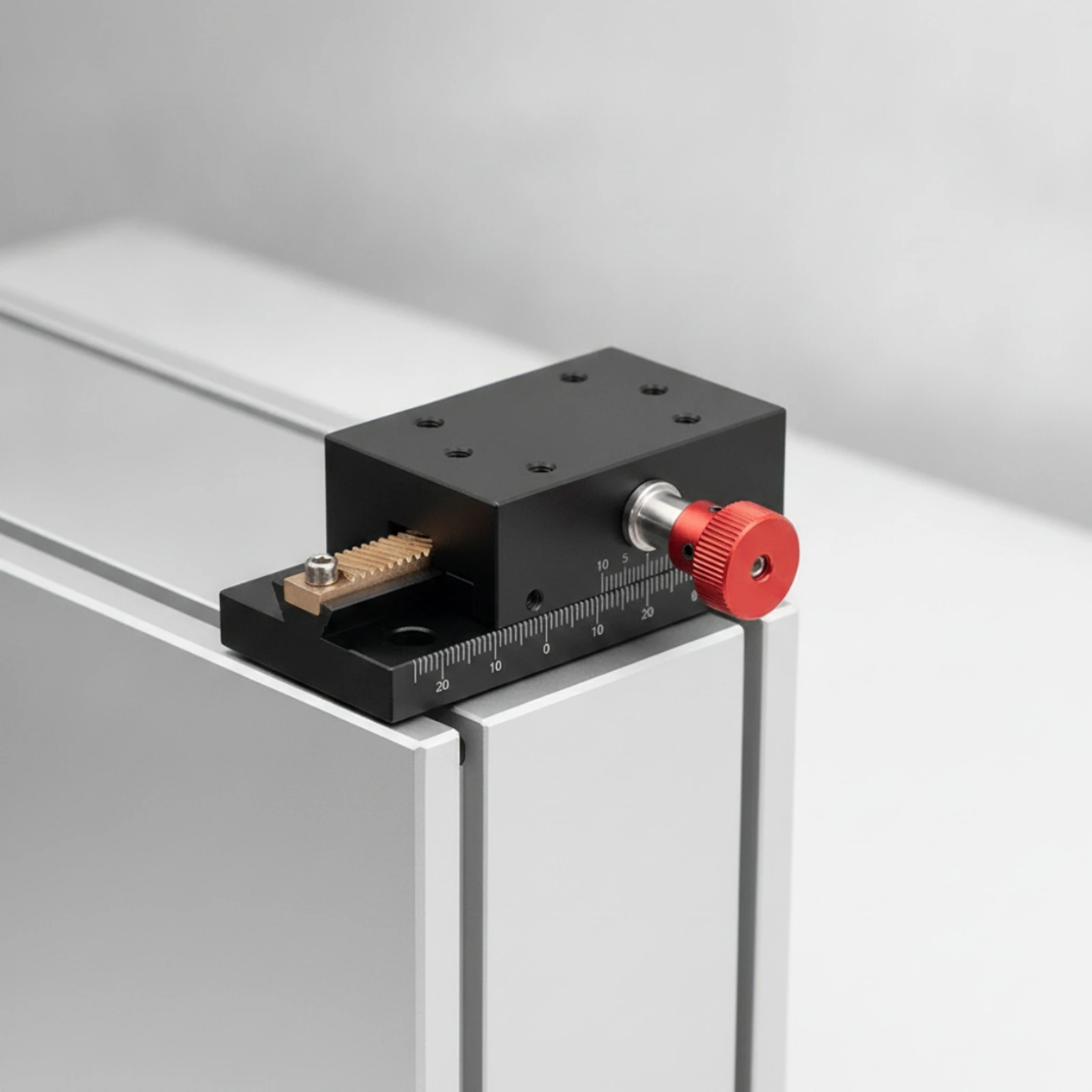 Manual X-Axis Translation Stage Precision Translation Stage with Rack and Pinion Compact Fine Tuning for Researchers