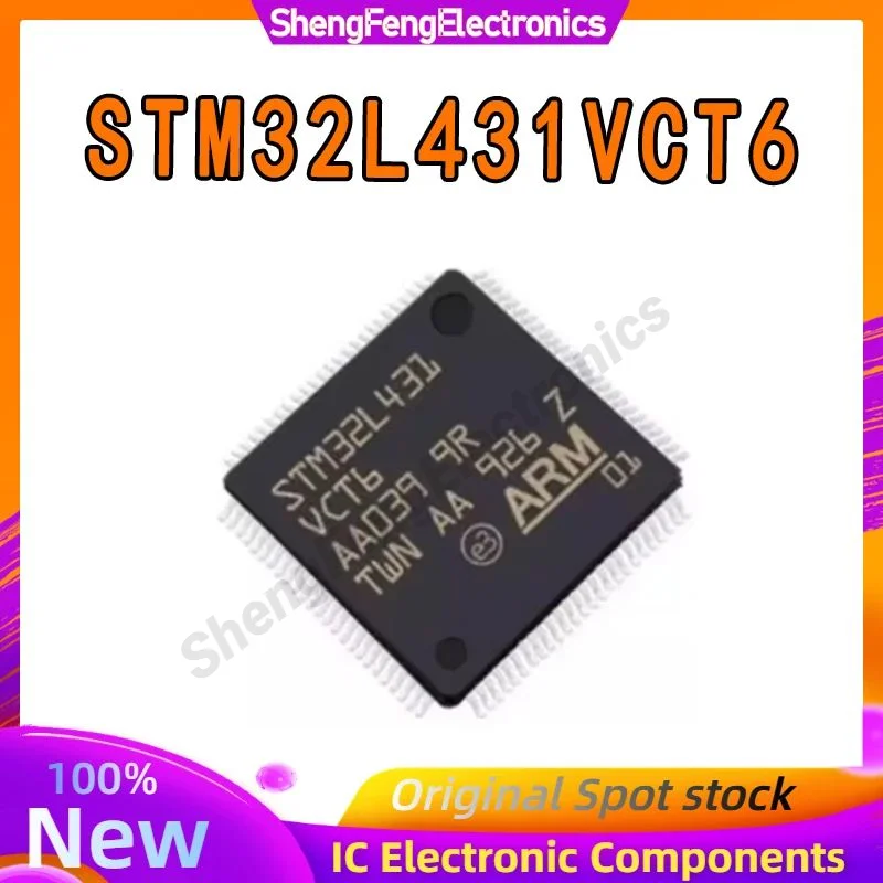 

STM32L431VCT6 QFP-100 32-bit Microcontroller Chip