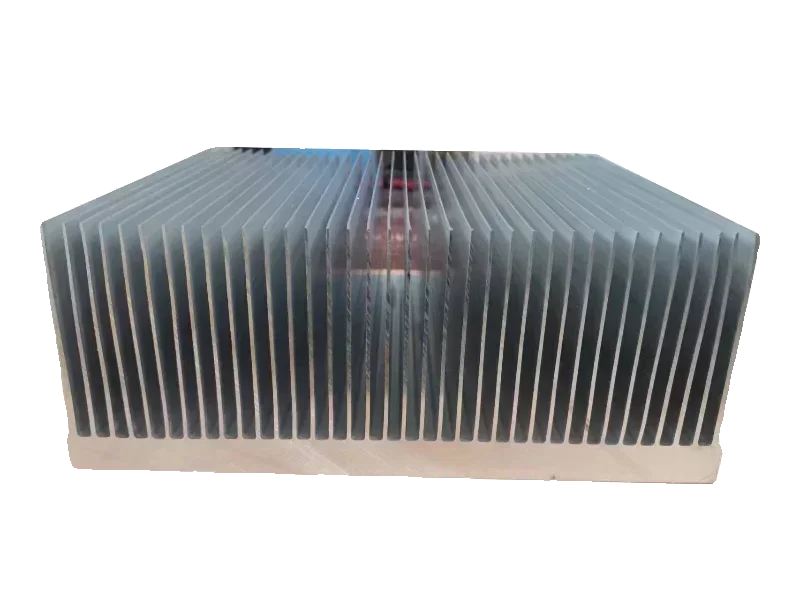 

Heat sink aluminum heat aluminum profile width 250mm height 100mm chip inverter module graphics card dense tooth power amplifier
