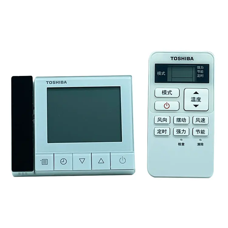 Original TOSHIBA Central Vrf Air Conditioning System Part RBC-ASX11E-C Wired Wireless Integrated Remote Control on Sale