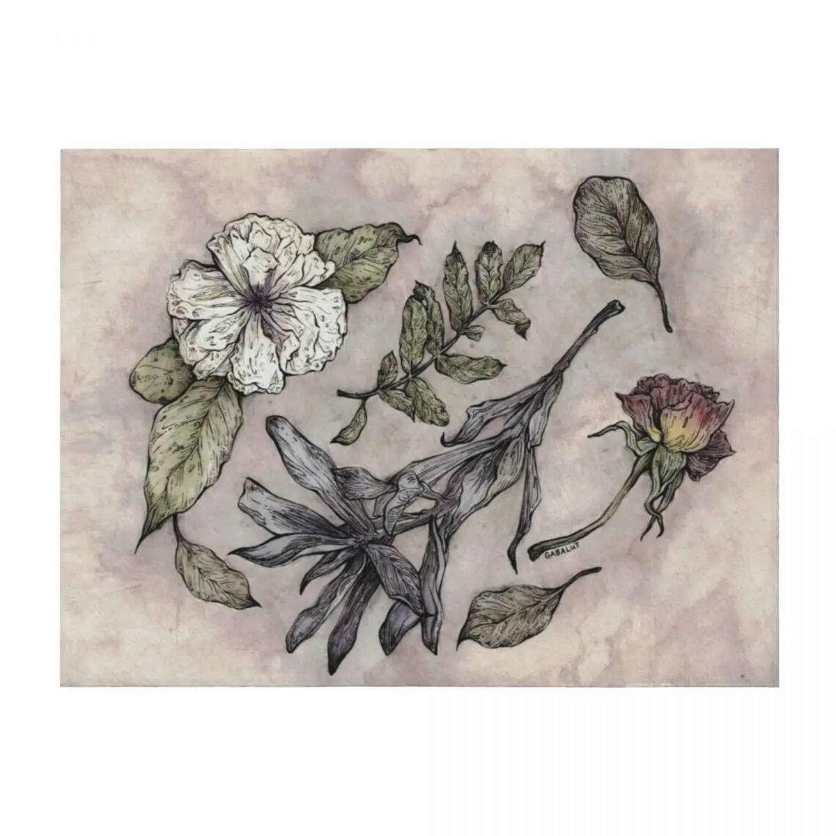 

Floral Throw Blanket Baby Warm For Sofa Thin For Decorative Sofa Blankets