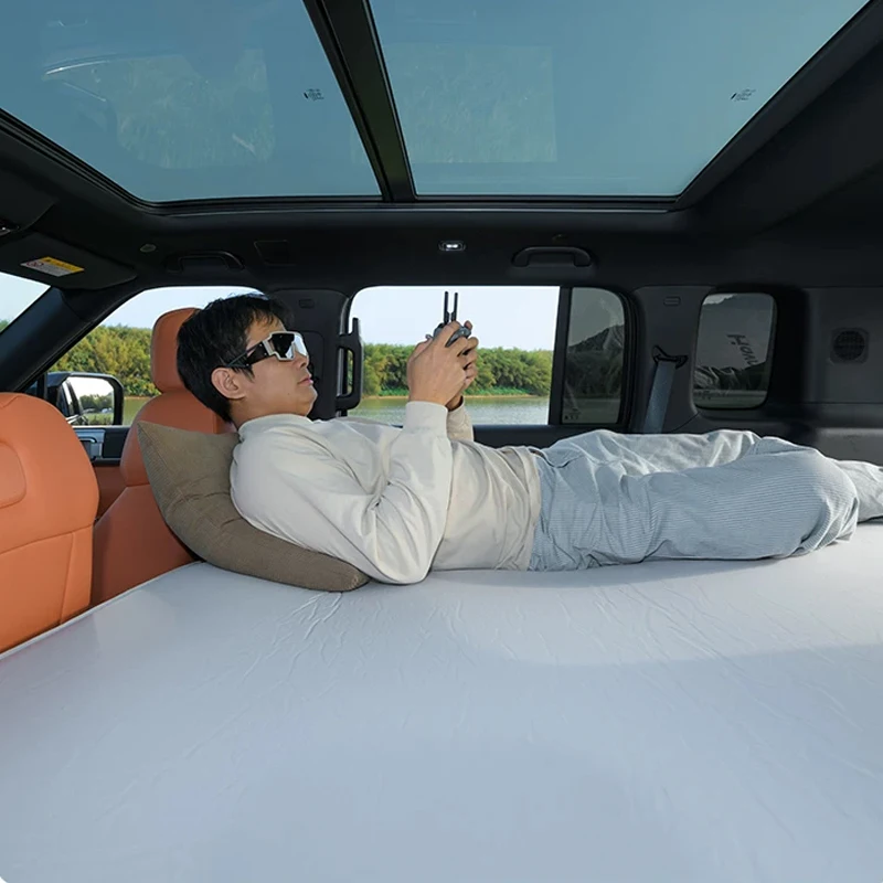 For BYD Ti7 Leopard Titanium 7 Car Trunk Travel Bed Multifunctional Car Bed Rear Sleeping Mat Camping Portable Folding Bed