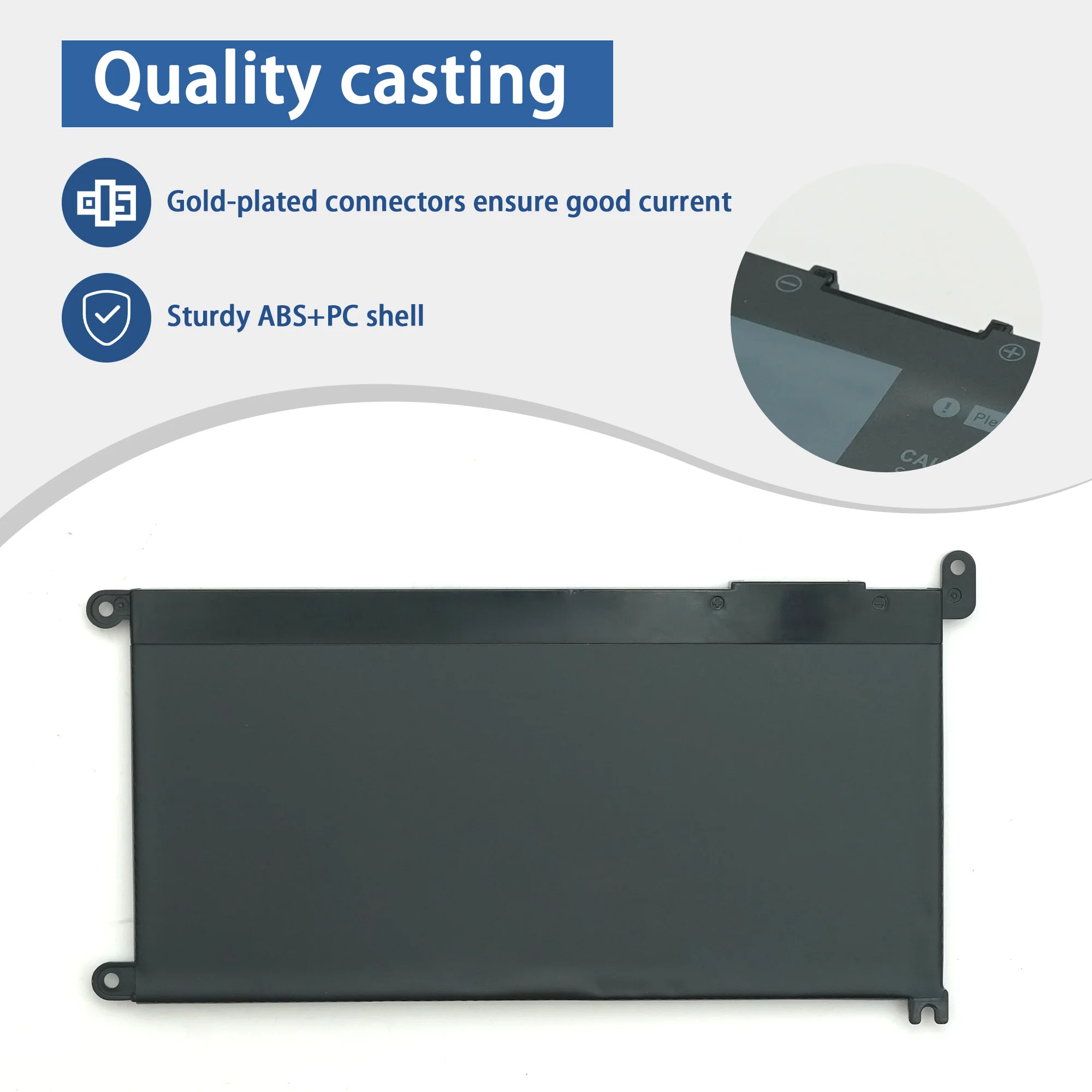 WDX0R WDXOR Laptop Battery for DELL Inspiron 17 5770 5767 5765 15 5584 5567 7560 3583 5538 5567 Vostro 5468 5471 5568