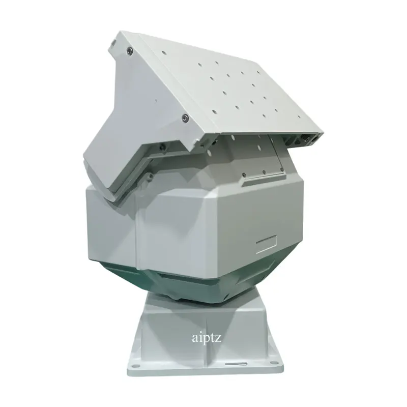 60kg Heavy Duty Pan Tilt Head, Worm Gear Drive with Power-Off Lock, Features RS422 Interface & Pelco-D Protocol for Control