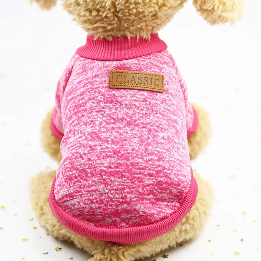 Dog Cat Sweater Hoodies Puppy Pets Winter Autumn Christmas Top Clothes Snow Sweatshirt Coat