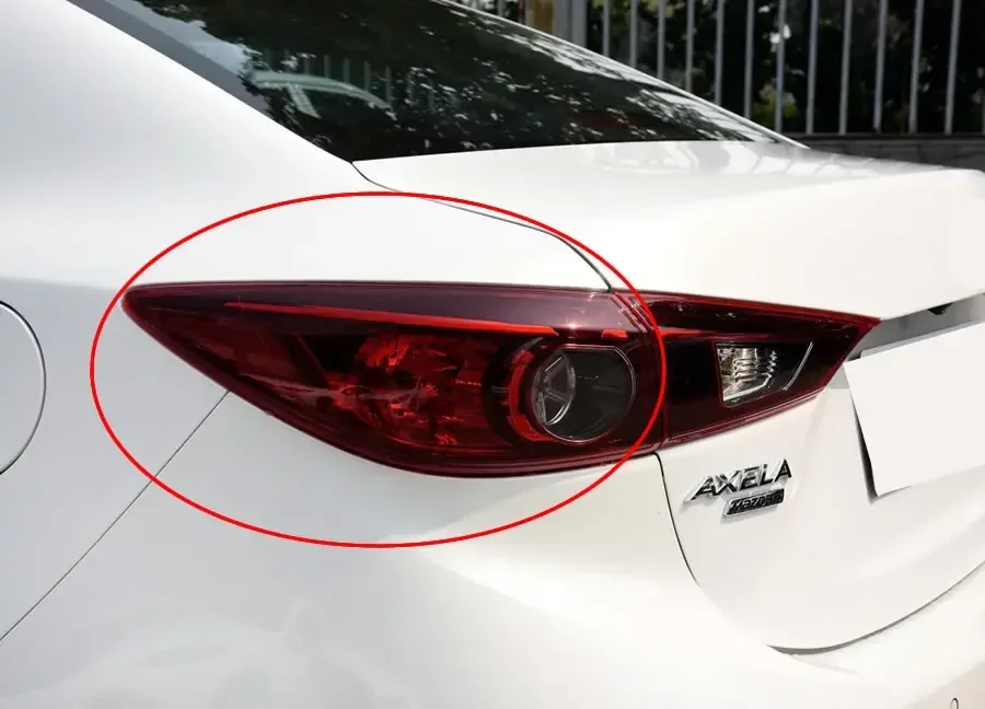Outer Tail Lamp for Mazda 3 Axela Sedan 2014 2015 2016 Car Accessories Taillight Rear Brakel Parking Lights No Line No Light
