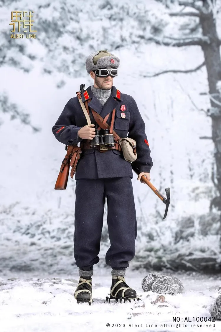 

ALERT LINE AL100042 1/6 Soviet Mountain Soldier Officer Full Set 12'' Action Figure Doll Model Toy In Stock