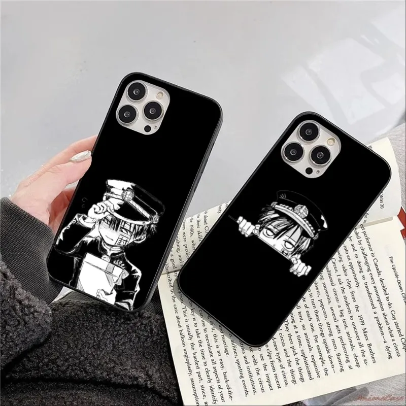 H-HaNako Kun Phone Case For IPhone 14 13 12 11 XS X 8 7 6 Plus Mini Pro Max SE 2022 Soft Black Cover