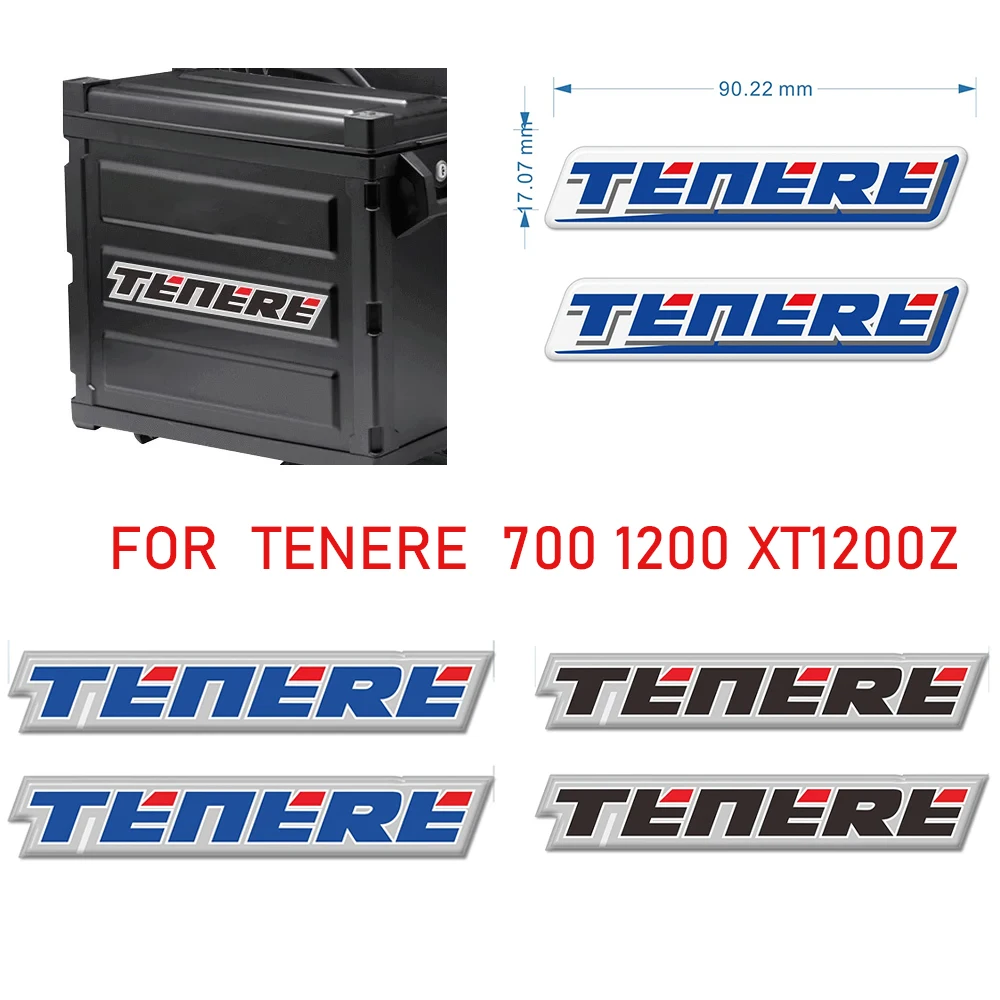 

For YAMAHA ADVENTURE TOURING TENERE 700 1200 XT1200Z SUPER Sticker Decal Fuel Gas Anti Slip 1200 Tank Pad Protector 3D Stickers