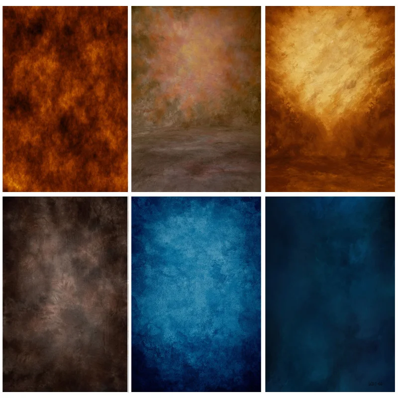 NITREE Gradient Grunge Vintage Photography Backdrops Baby Family Portraits Photo Background LCDJ-3512