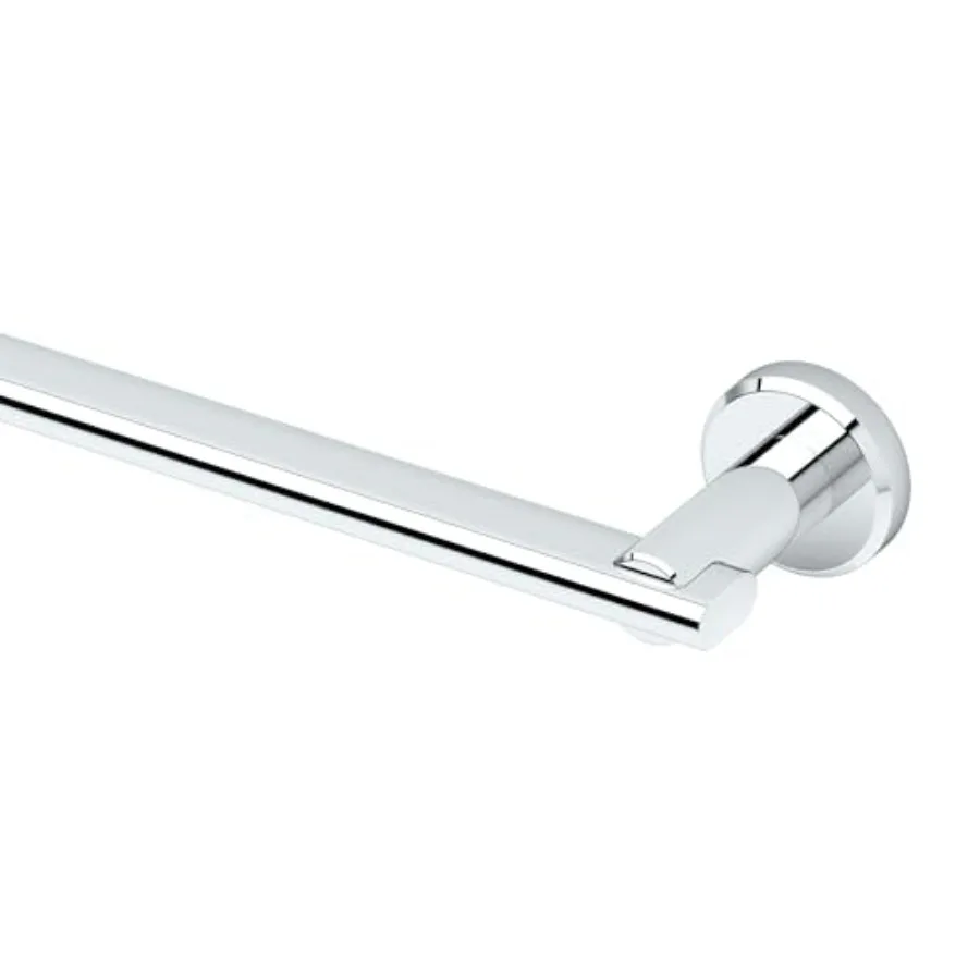 

5451 Locke Towel Bar 18" L Chrome/Wall Mounted Single Towel Holder for Bathroom