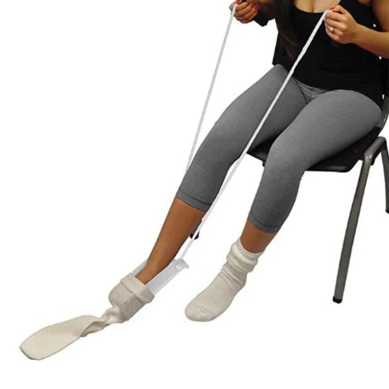 No-Bend Sock ThreaderSock Threading AidEasy to put on and take off sock sliderSock Aids