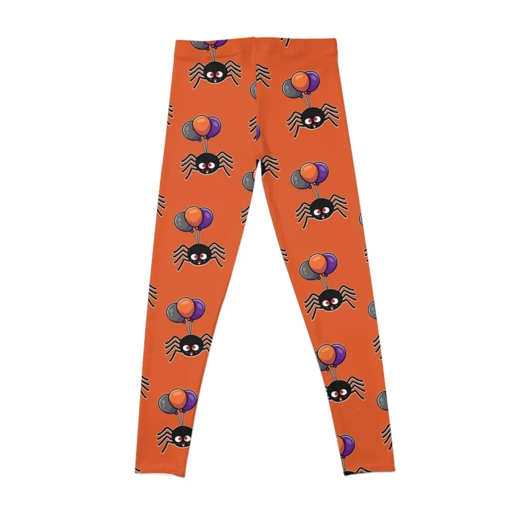 Halloween Spider With Balloon Leggings Women's sports pants Women's sports gym's clothing sport set Womens Leggings