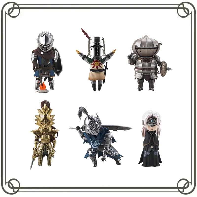 

DARK SOULS Solaire Artorias Фигурка GACHA Моделирование персонажей Настольный орнамент Праздничные подарки Фигурка Модель игрушки