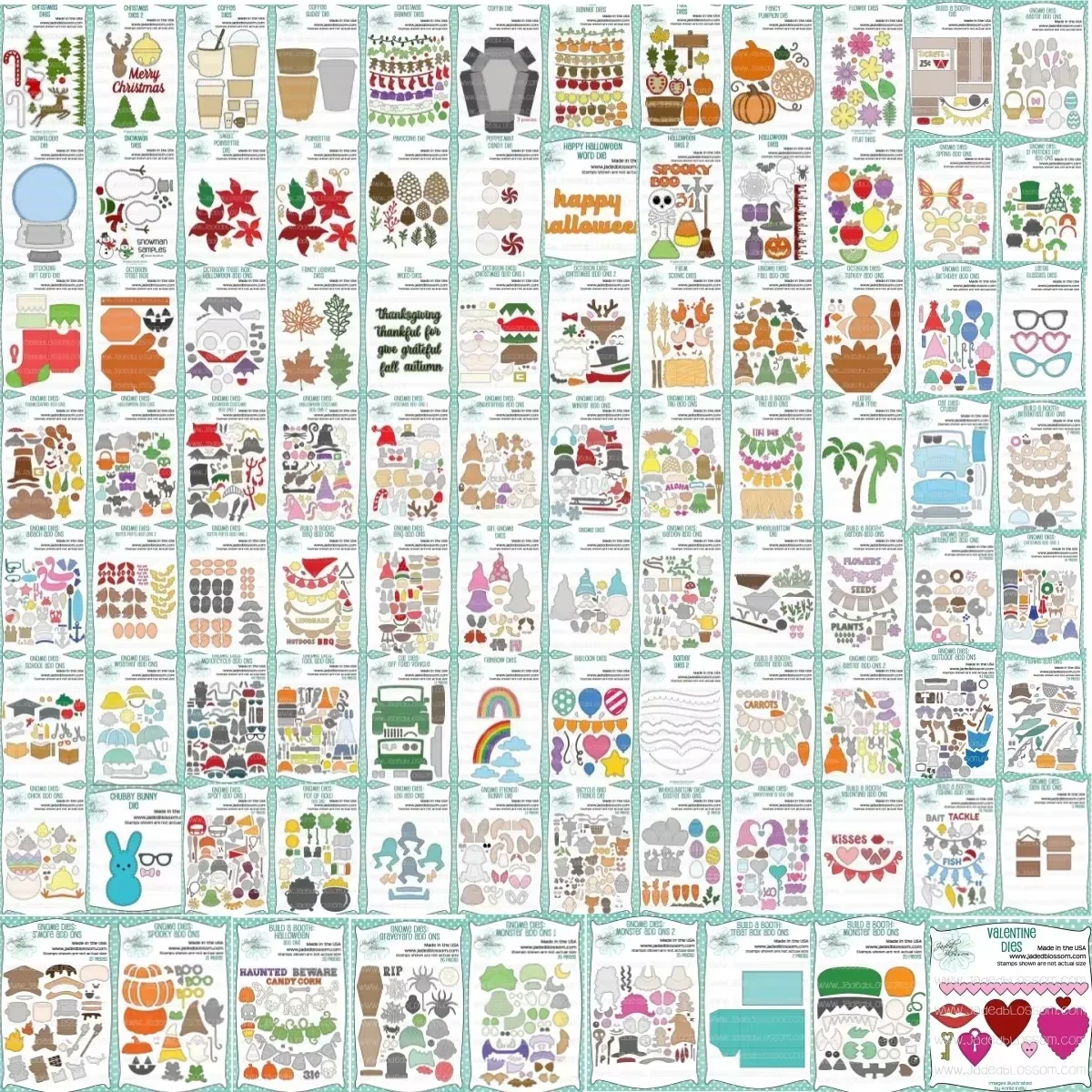 

Craft Clearance Gnome Dies Collection Metal Cutting Dies DIY Scrapbook Embossed Make Paper Card Album Craft Template Supplies