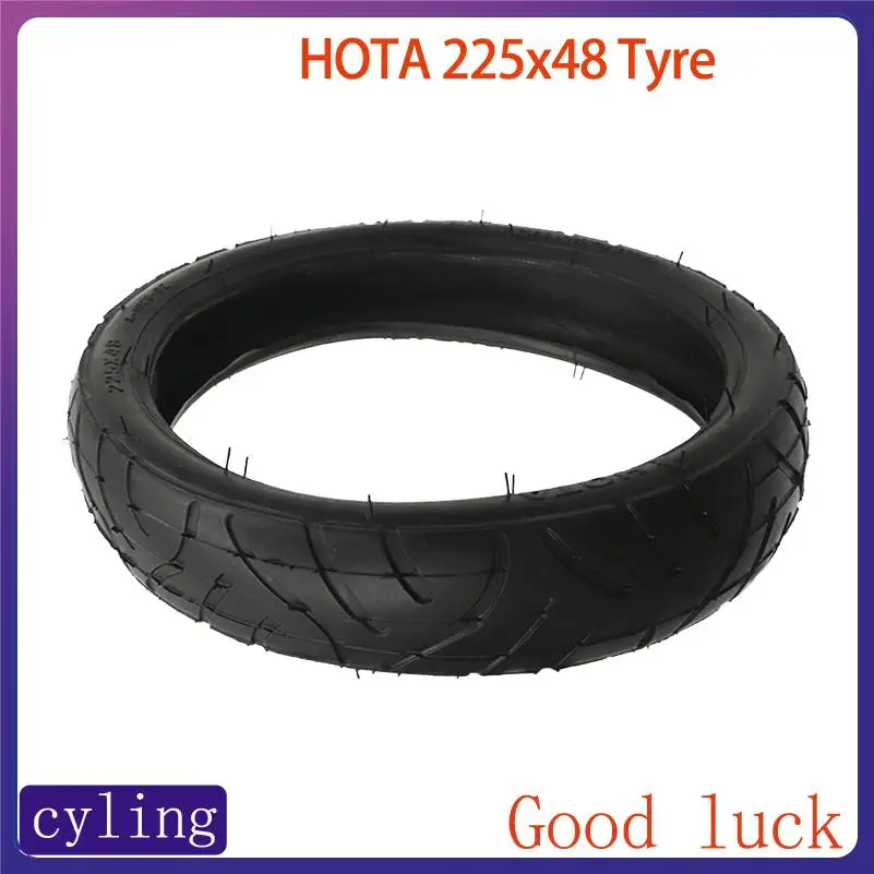 Enhance your trolley with these 225x48 inflatable rubber tires, specifically thickened for exceptional wear resistance on scoote