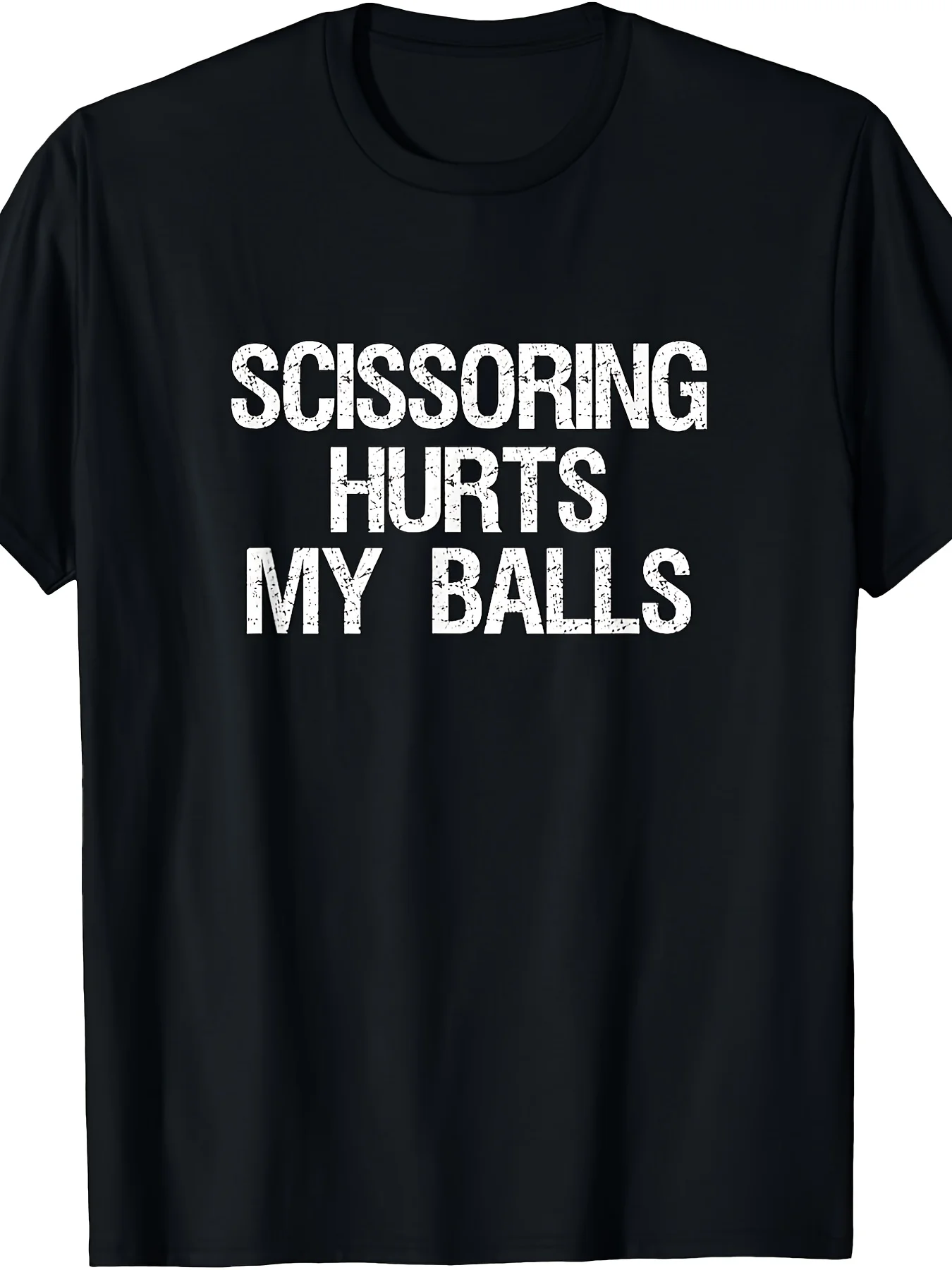 T-Shirt with a Humorous Print: 