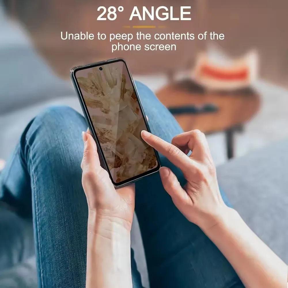 1-5 Stück Sichtschutz-Displayschutzfolie aus gehärtetem Glas für Samsung Xcover 6 F14 M13 M14 M23 M32 M33 M34 5G Anti-Spy – Detail 1