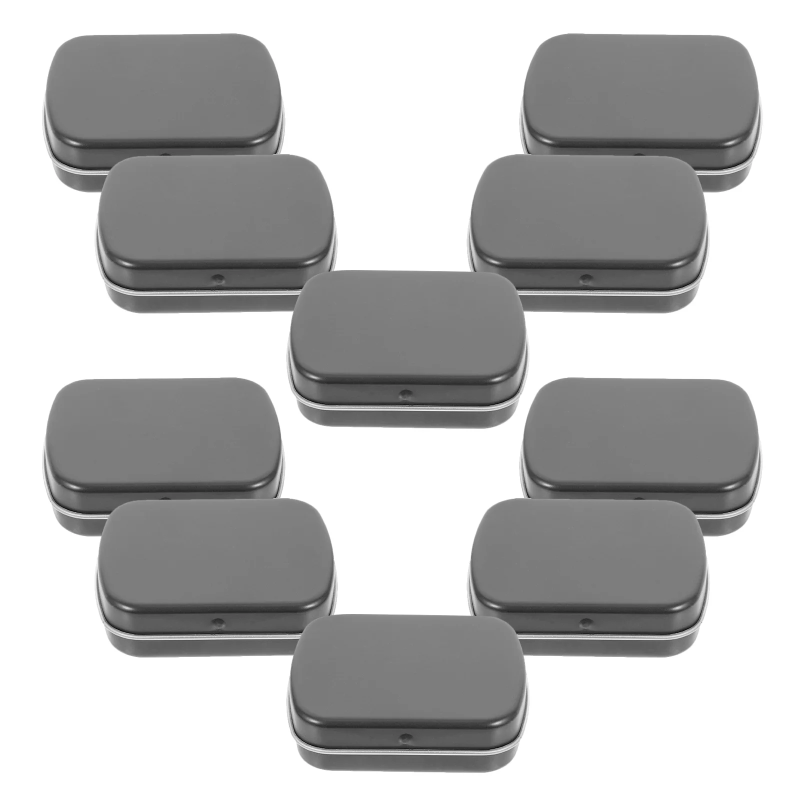 

10pcs Candy Tin Storage Box Small Iron Can For Jewelry Pills Herbs Lip Balm Organizers Wedding Favors Empty Metal Container Lid