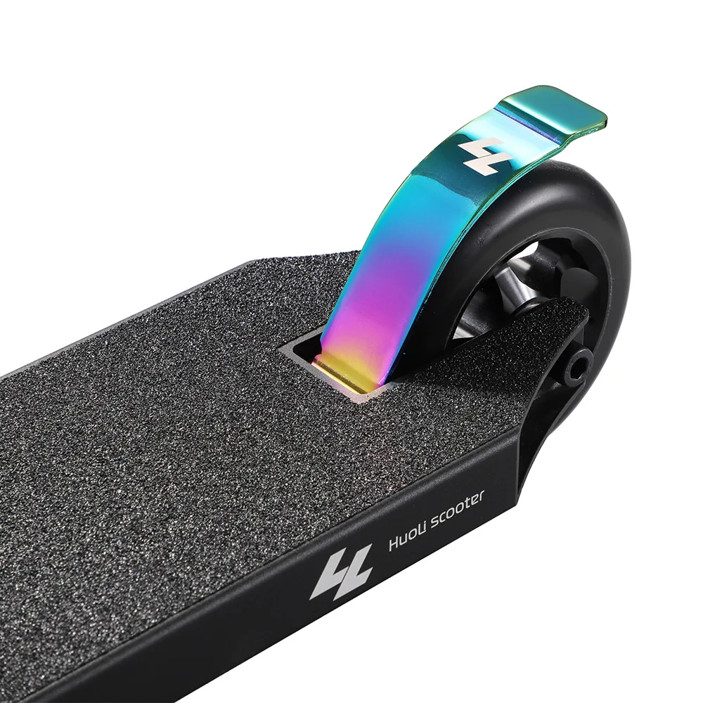 Aircraft Grade Aluminum Rainbow Pro Stunt Scooter Fit For Kids Teens Extreme Freestyle Trottinette