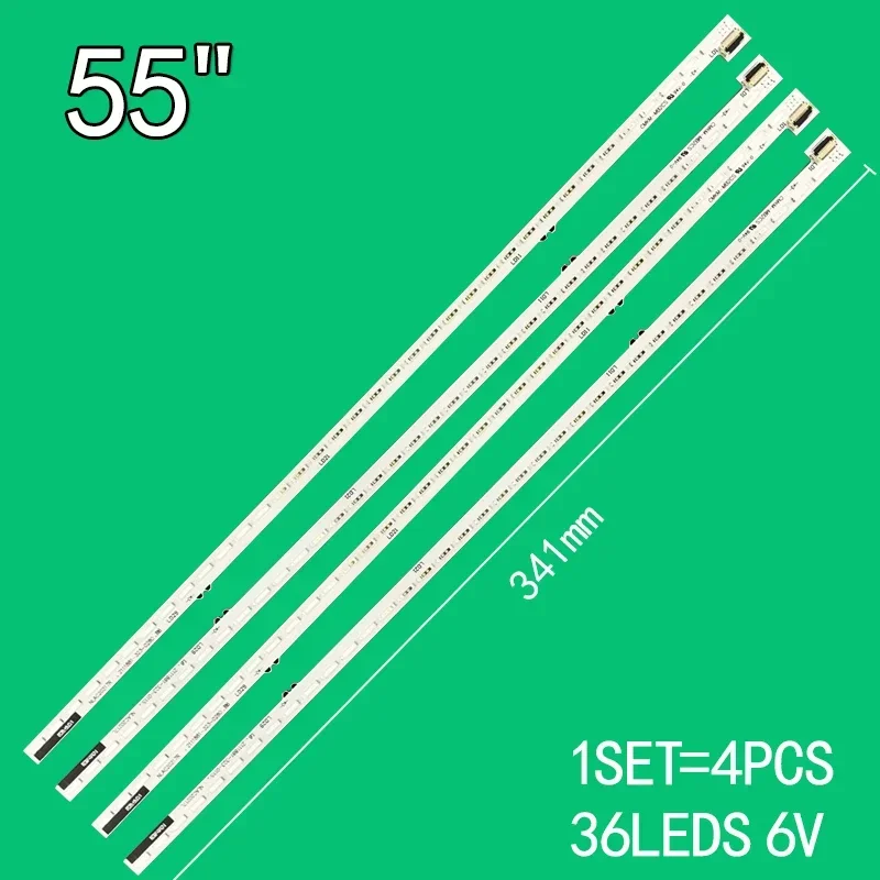 para tv sony 55 kdl55w900a r l 61 pbl8302g001 nlac20237l nlac20237r kdl 55w905a pcs 36leds 6v 331 mm 01