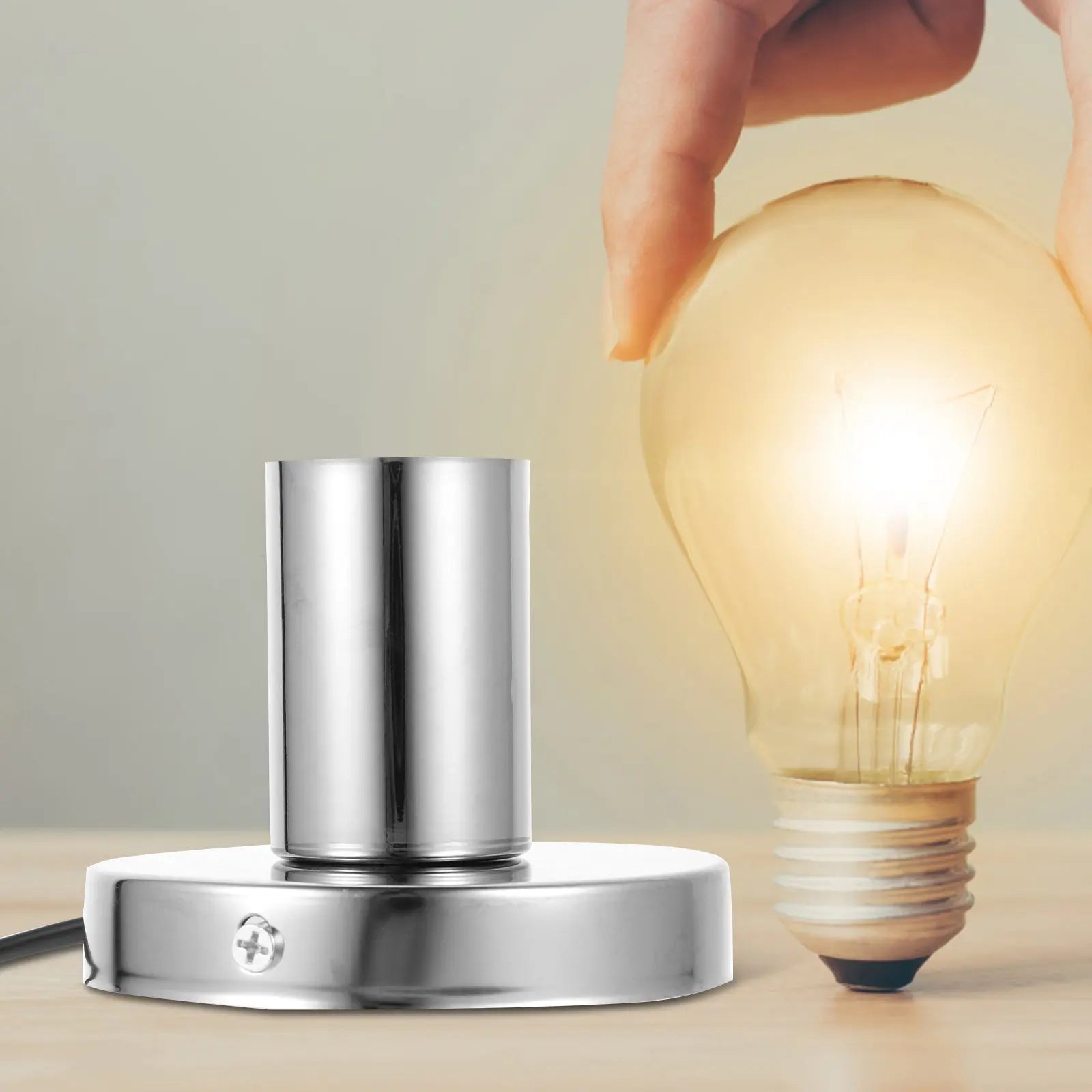 

Набор из 3-х патронов E27 для ламп, универсальный держатель для лампочек для спальни, гостиной, настольной лампы, запасные части