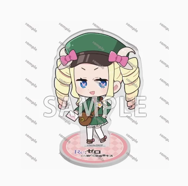 Anime Re:Life in a different world from zero Stand Figure Acrylic Model Plate Cosplay Collection Desktop Decor