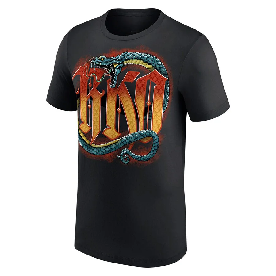 

Men's Black Randy Orton Viper Bite T-Shirt Is Simple Stylish Casual Loose And Breathable Suitable For Outdoor Sports And Fitness