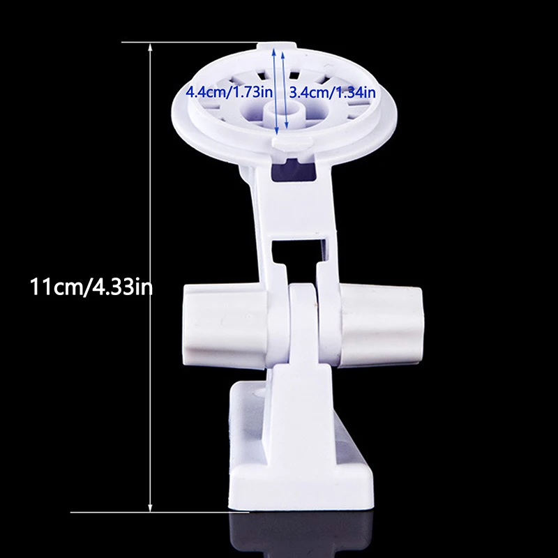 Supporto e base in plastica ABS per telecamera con staffa senza punzonatura per montaggio a parete per accessori di sorveglianza di sicurezza per telecamera cloud
