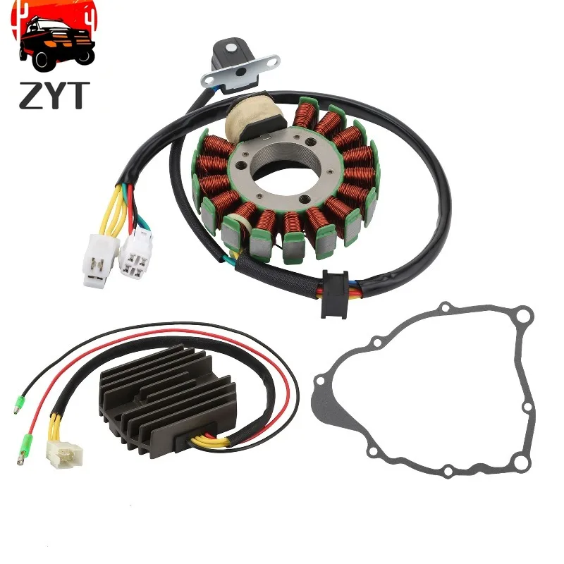 

Stator Coil Rectifier Paper pad Set 4BD-85510-20-00 For Yamaha YFB250 Timberwolf 250 FYB250 2WD 4WD Bear Tracker 250 YFM250