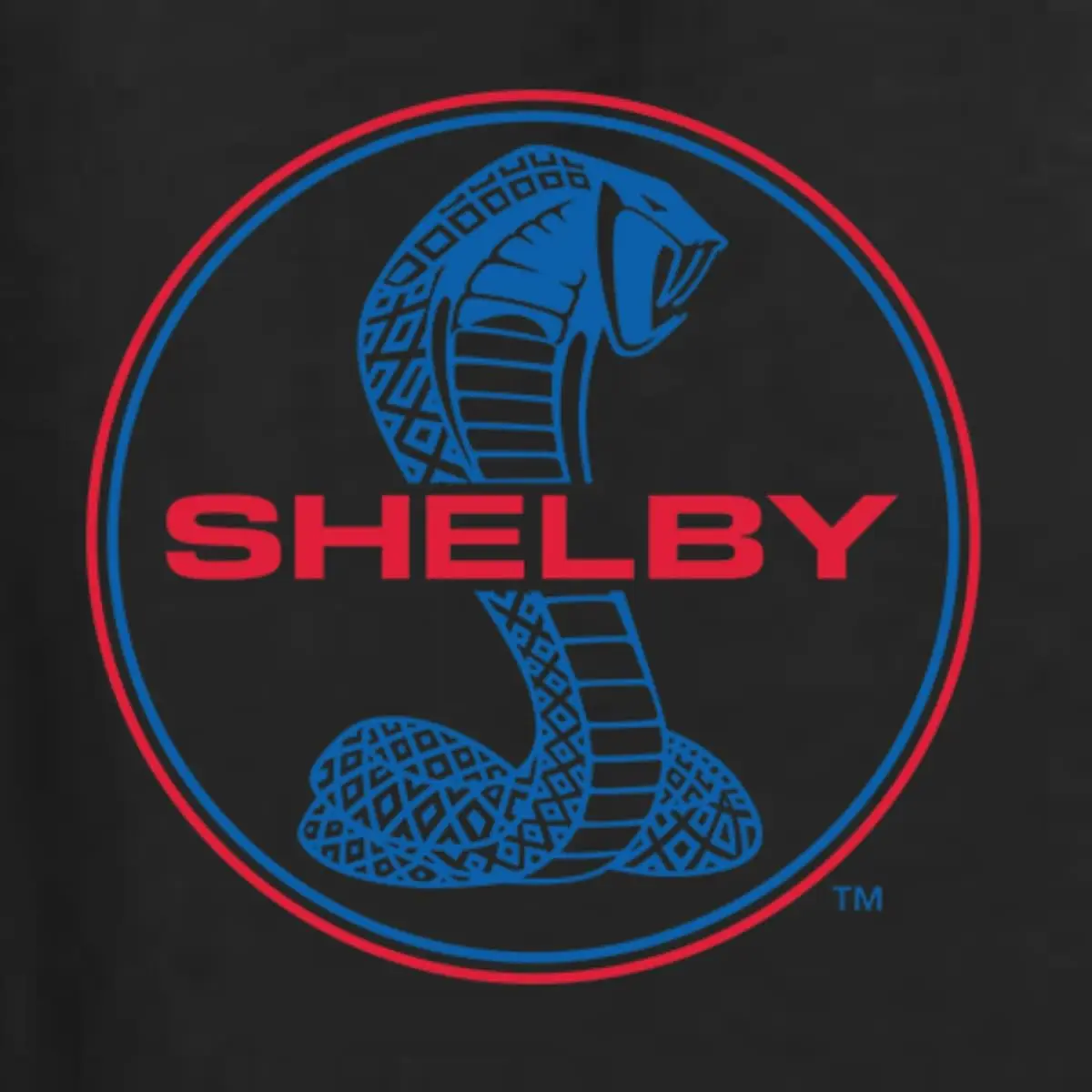 Wild Bobby Shelby Cobra USA Logo Emblem Powered by Ford Motors Cars and Trucks Unisex Crewneck Sweatshirt