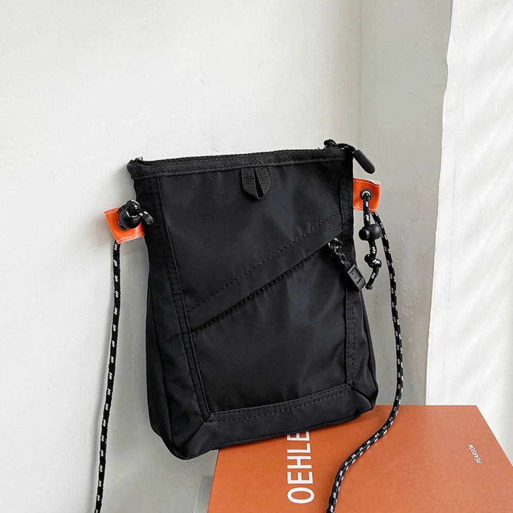 Mini Waterproof Messenger Bag Square Bag Mobile Phone Bag Mini Casual Mobile Phone Unisex Travel Square Handbag Shoulder Bag