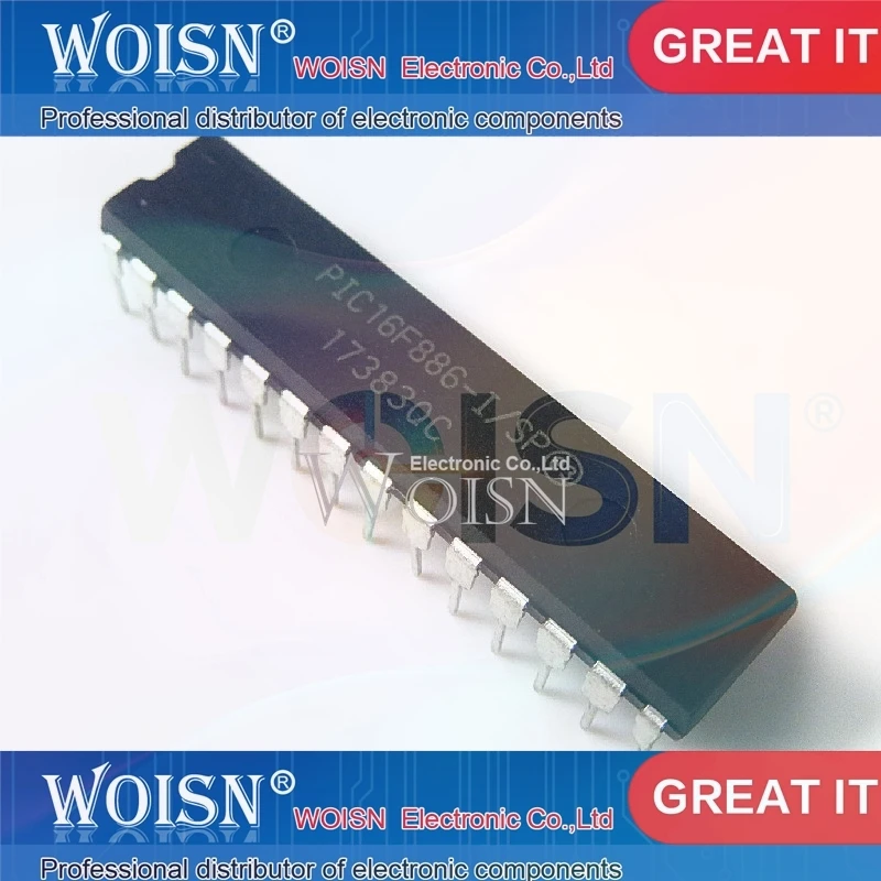 Premium Offer 1-5-10pcs PIC16F886-I/SP PIC16F886  Price discounts Spot supply Ready Stock