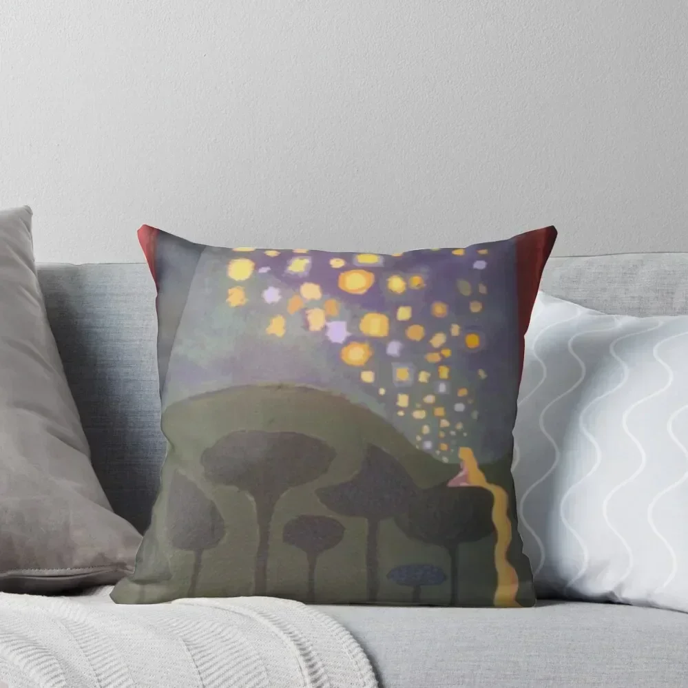 

The Floating Lights Throw Pillow christmas pillowcases Christmas Covers Sofa Covers For Living Room Luxury Pillow Cover pillow