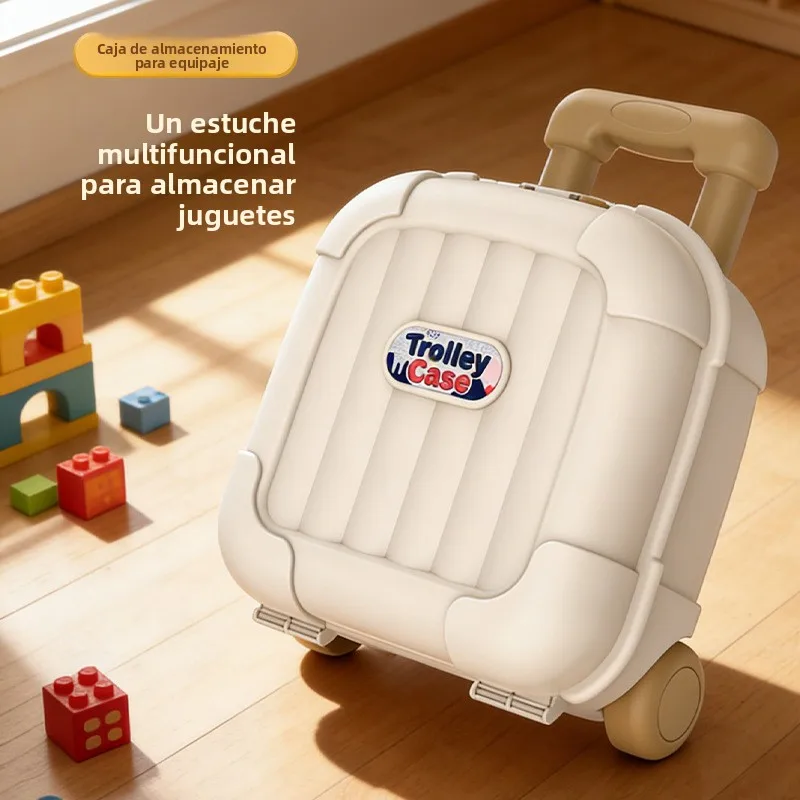 Caja de Almacenamiento Expandible para Equipaje de Mano, Caja de Viaje para Juguetes, Ropa y Snacks para Niños, Estilo ...