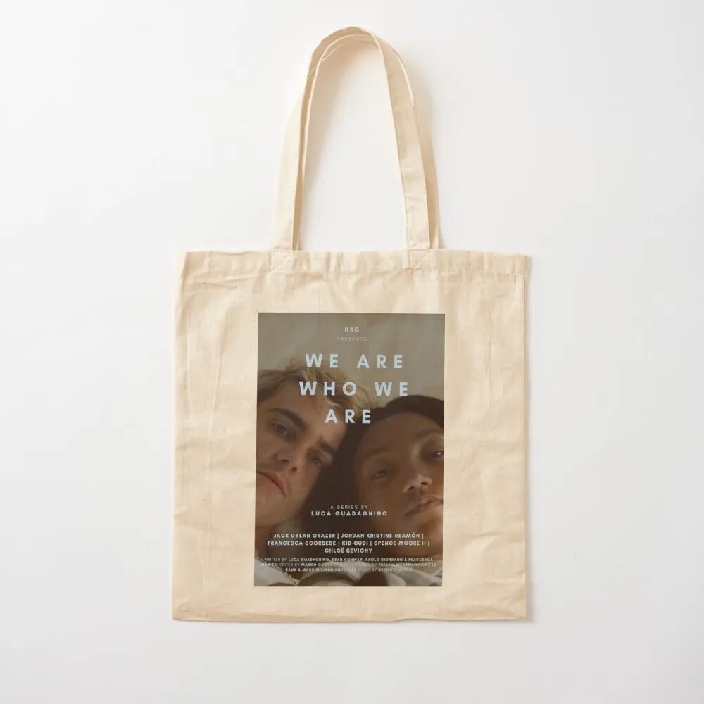 WE ARE WHO WE ARE TV SHOW POSTER Tote Bag Candy bags free delivery bags custom canvas bag large tote bag