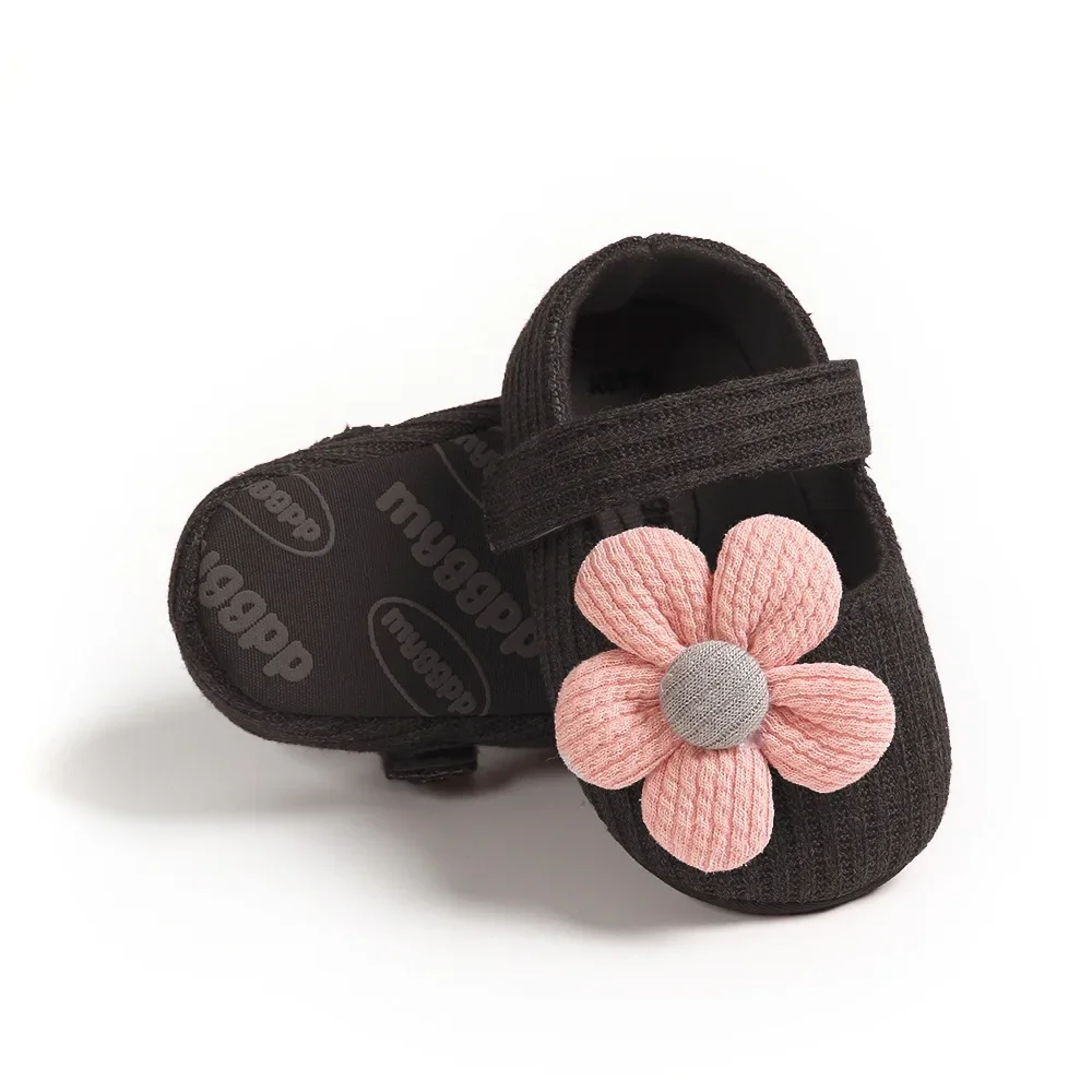 0-13Months Baby Girls Cotton Shoes Retro Spring Autumn Toddlers Prewalkers Cute Infant Soft Bottom First Walkers