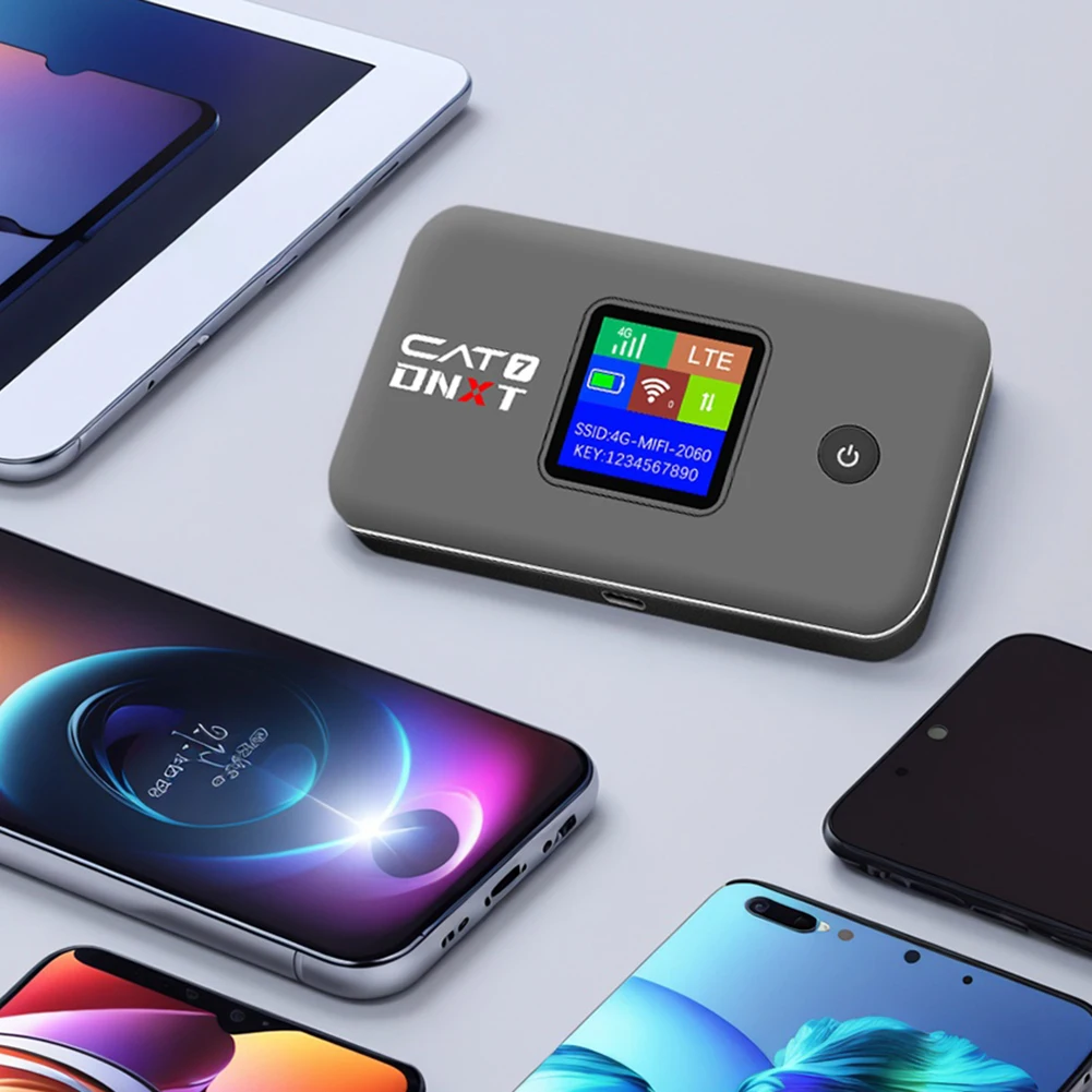 Карманный Wi-Fi-маршрутизатор 300 Мбит/с, 3000 мАч, портативный 4G LTE Wi-Fi-модем 2,4 и 5,8G, Wi-Fi6, маршрутизатор с точкой доступа для мобильного телефона, планшета, ноутбука