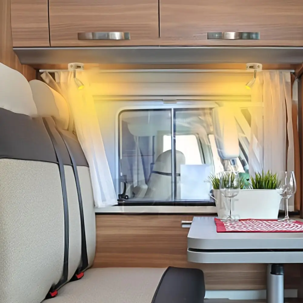 Most Vehicles USB Powered LED Reading Light Wall Mount 3 W LED RV Light Interior Lighting 12-24 V Spot Light Bedside Use