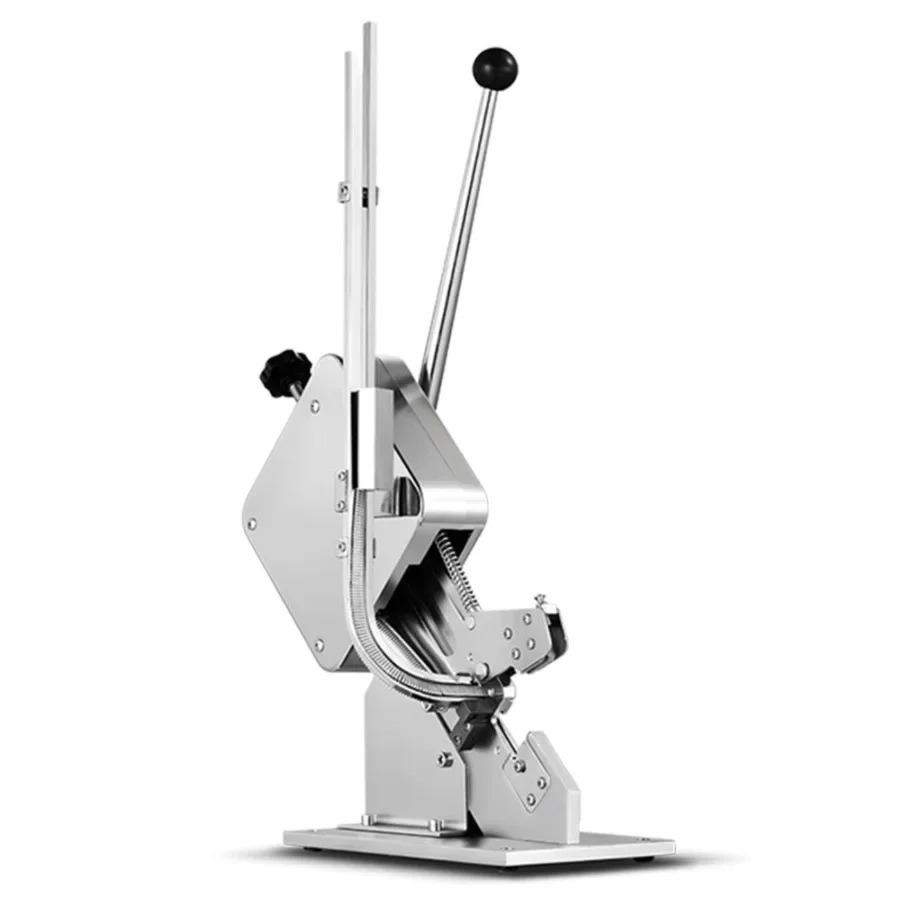 220 فولت الكهربائية سوبر ماركت حقيبة كليب آلة التعبئة والتغليف GF-50 دليل U على شكل الألومنيوم مسمار زرر آلة لحم الخنزير السجق التعادل كو م